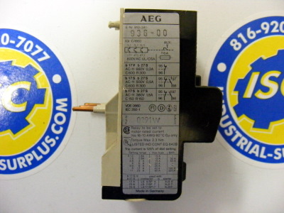<b>AEG - </b>B17S Overload Relay